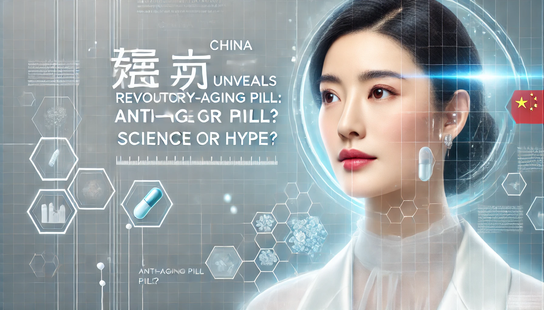 China Presenta una Píldora Revolucionaria Contra el Envejecimiento: ¿Ciencia o Hype?
